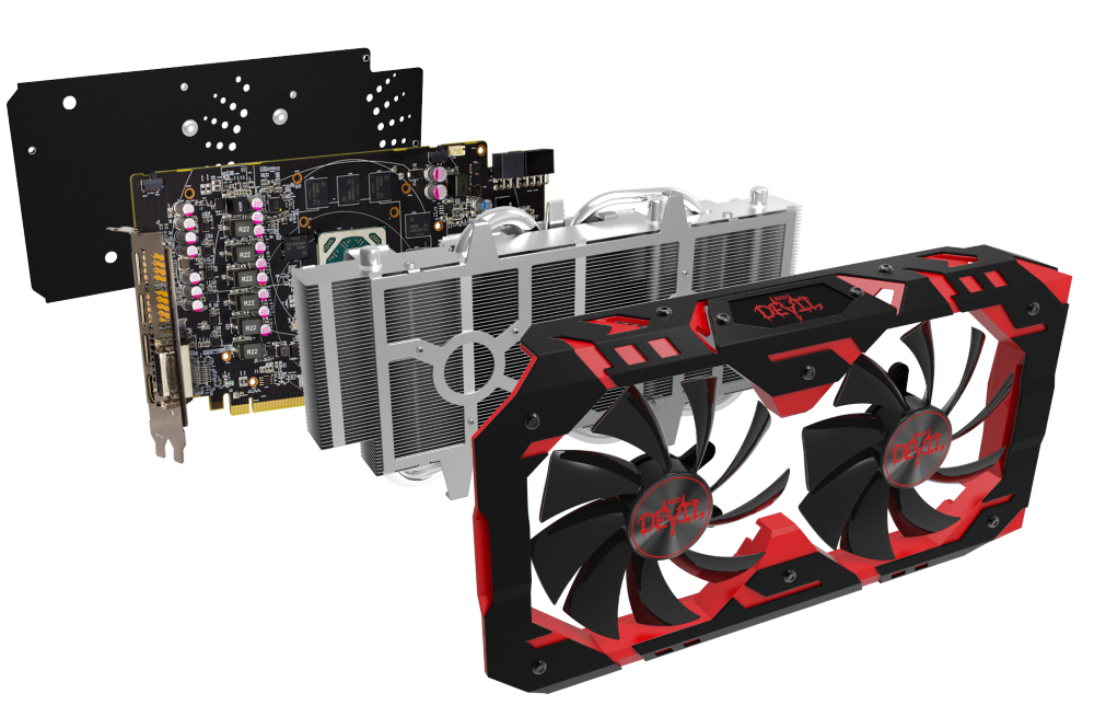 Red Devil RX 590 8GB GDDR5 [AXRX 590 8GBD5-3DH/OC]｜PowerColor